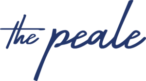 The Peale's logo in script.